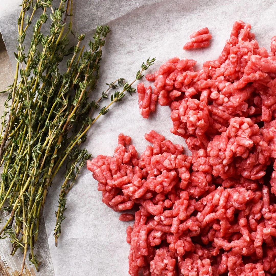 Fresh grass-fed beef cuts ready for cooking