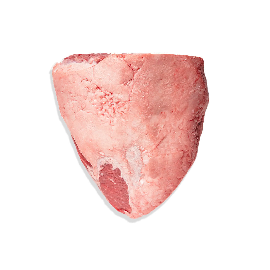 Raw meat on a white background