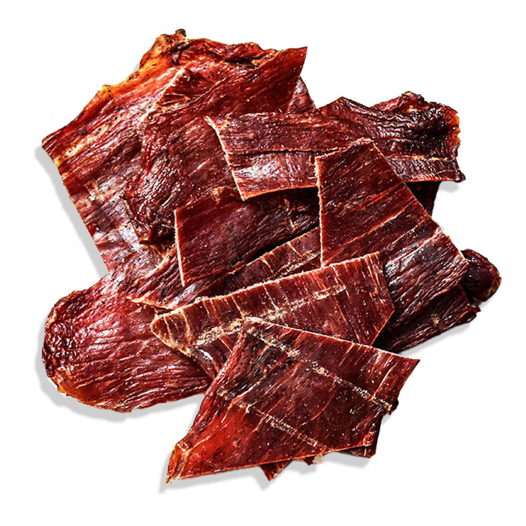 Dried beef jerky