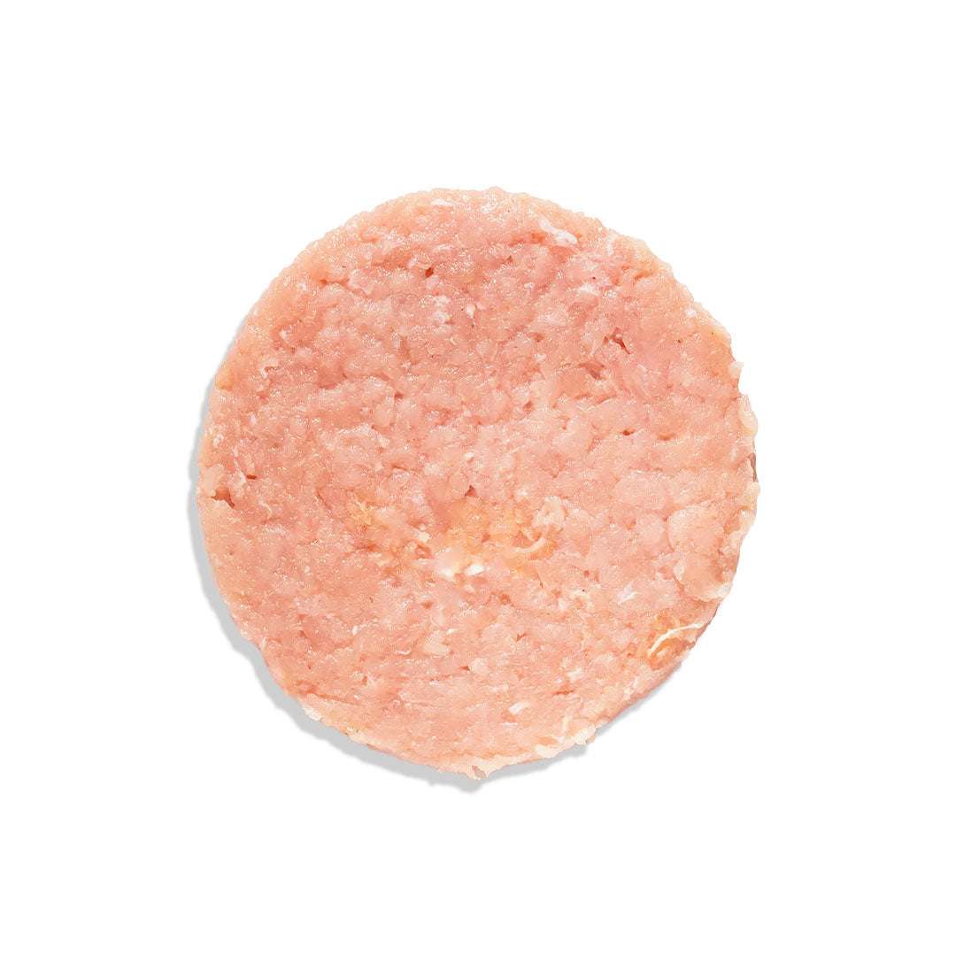 Juicy hormone-free chicken burger with fresh lettuce in soft bun