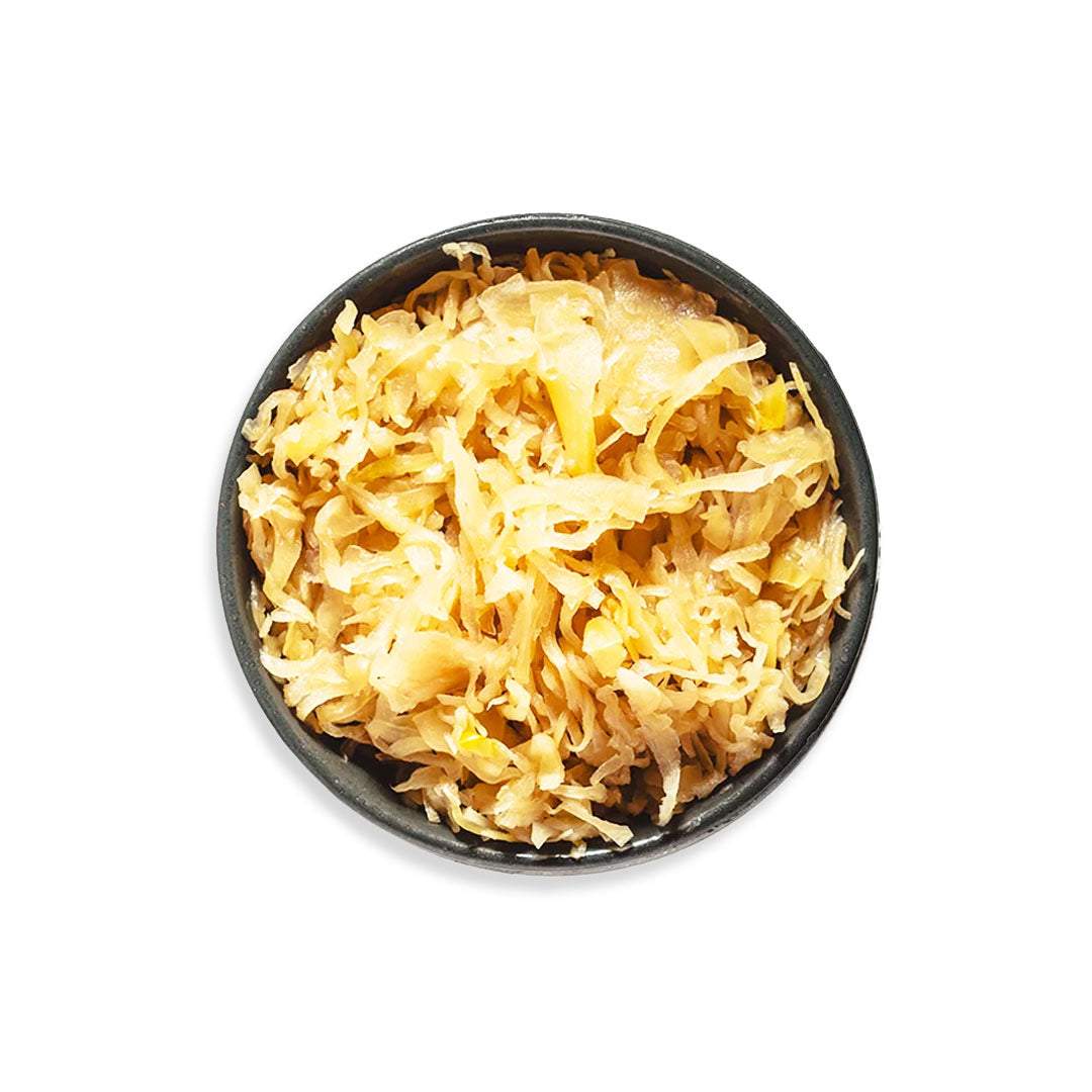 German style sauerkraut finely shredded fermented cabbage with tangy flavor