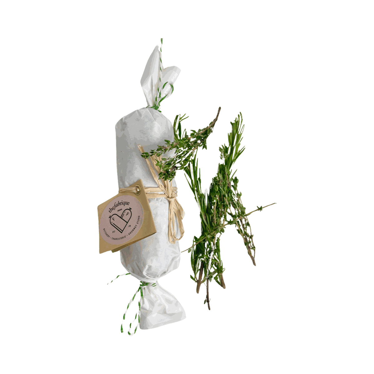Italian herbs butter with creamy texture and Mediterranean flavor for cooking and spreading