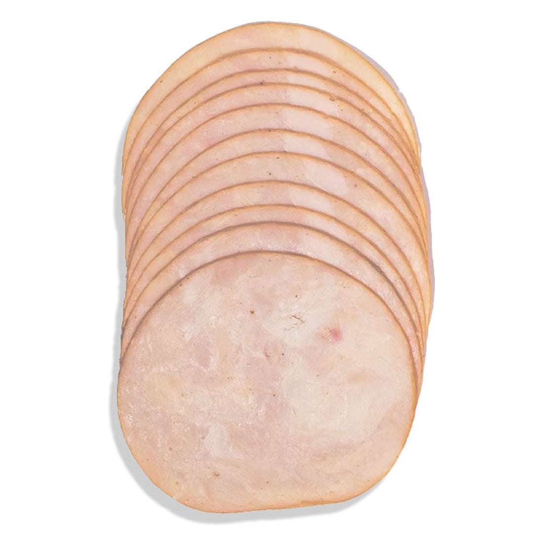 Stack of sliced Turkey Ham
