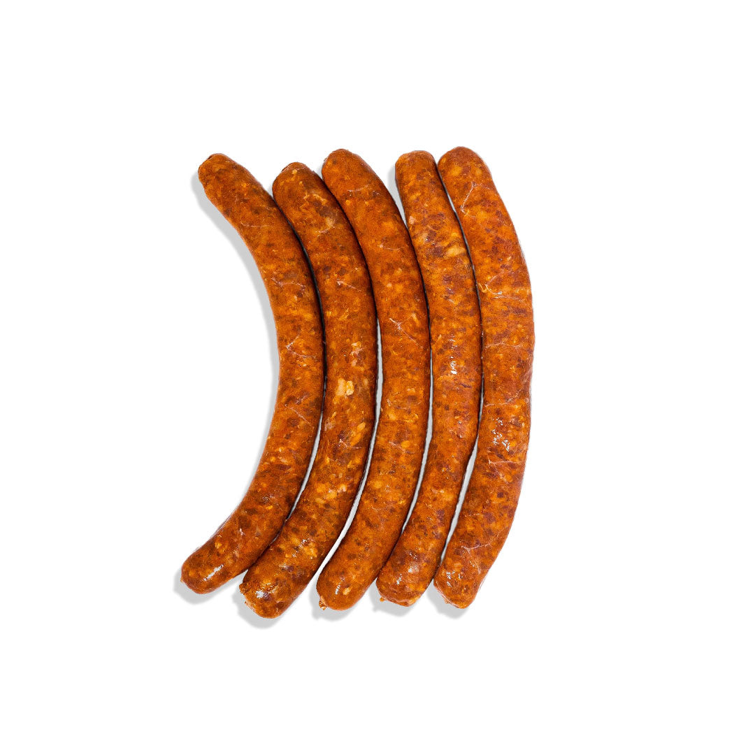 Mexican Chorizo Sausage with traditional spices and smoky flavor, perfect for tacos and burritos