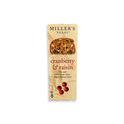 Miller's Toast Cranberry & Raisin toast package on a white background