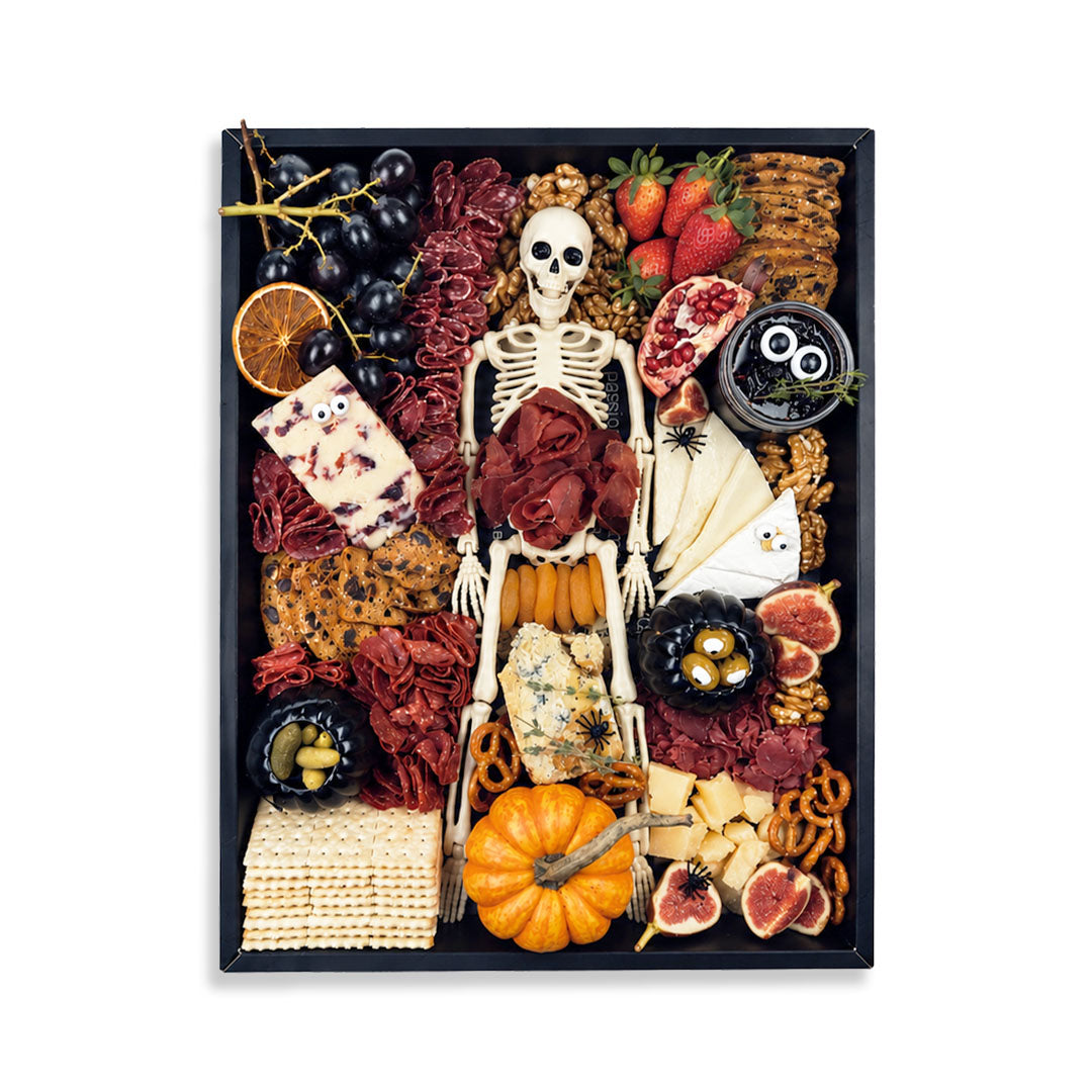 The Skeleton Feast – Premium Halloween Grazing Board