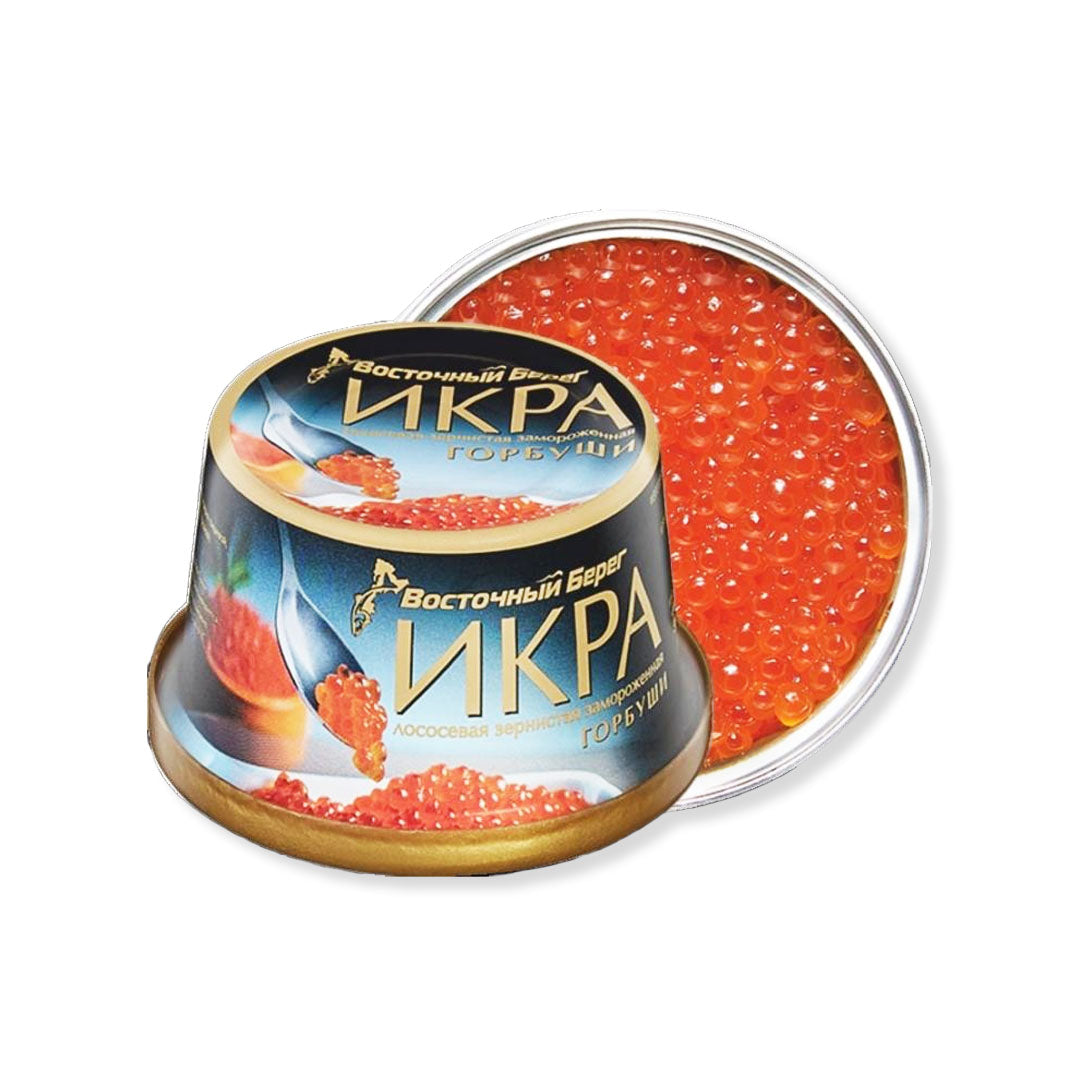 Pink Salmon Caviar 'Eastern Shore'- Preservative-Free