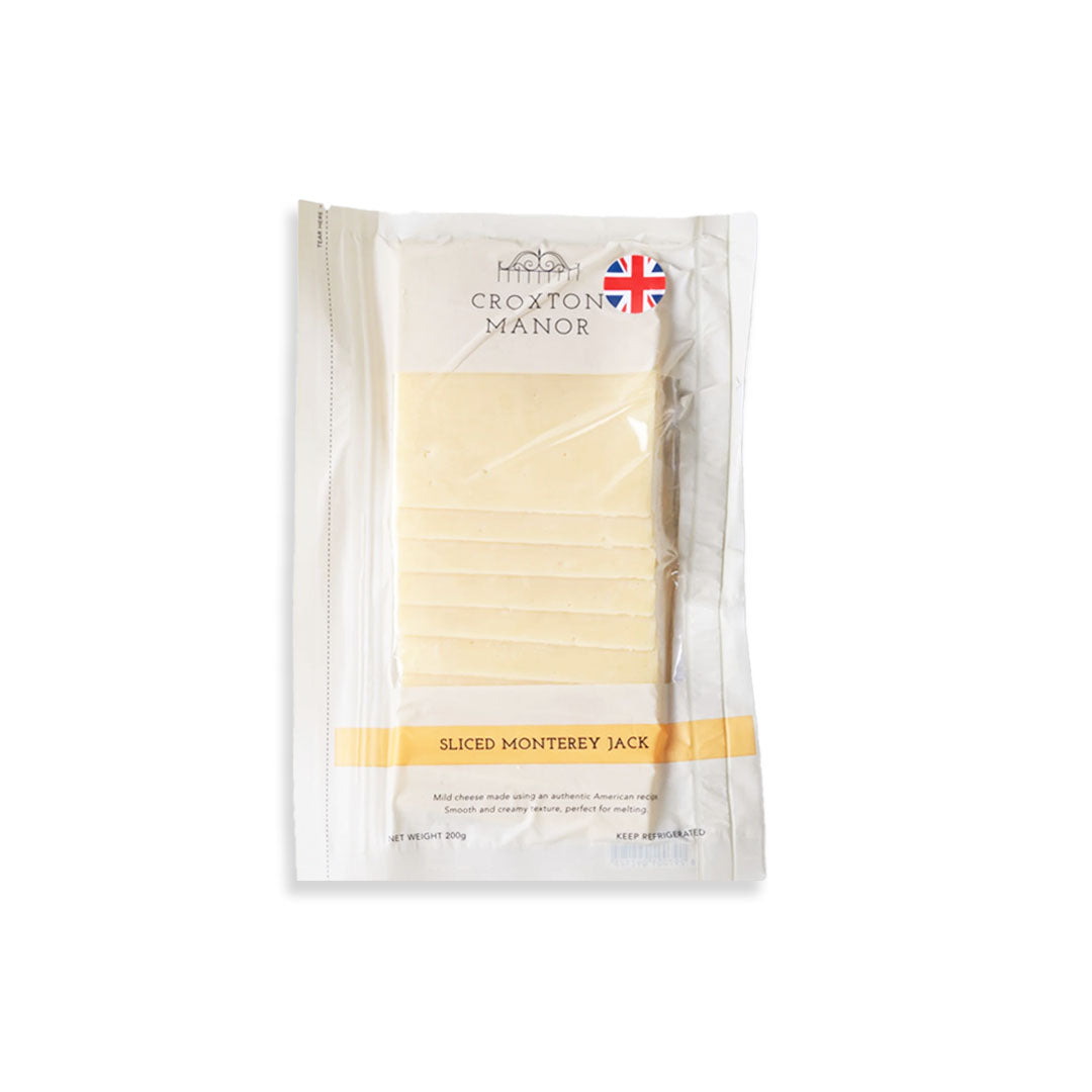 Monterey Jack Cheese Slices -Croxton Manor