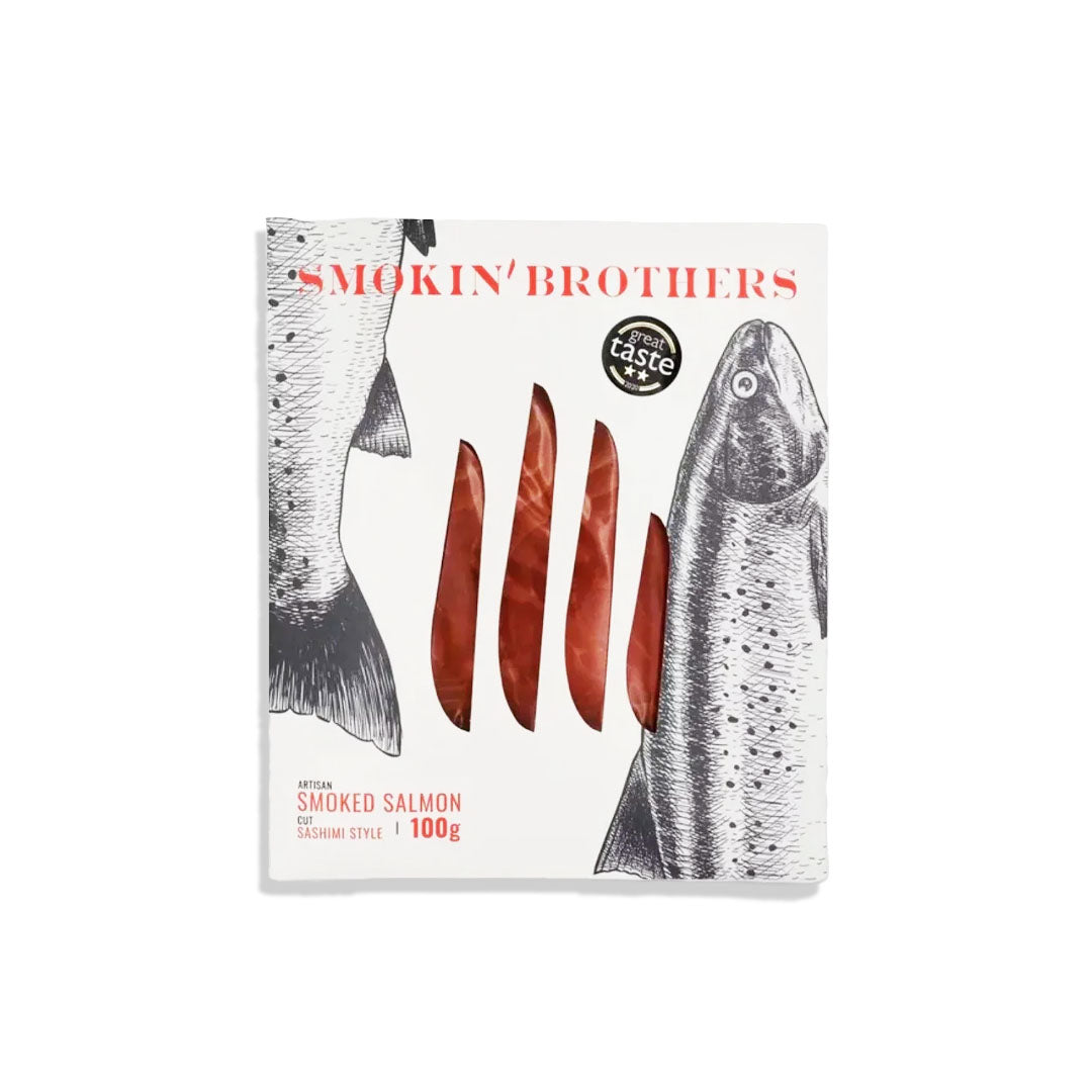Smoked Salmon Sashimi Style 100g