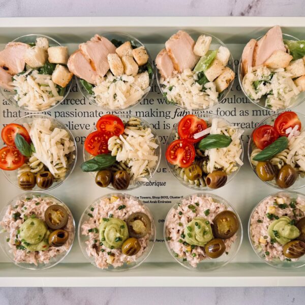 Assorted Mini Salads Box of 12 Pieces
