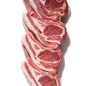 Frenched Lamb Cutlets Chops -(4 pcs) (Per Tray)