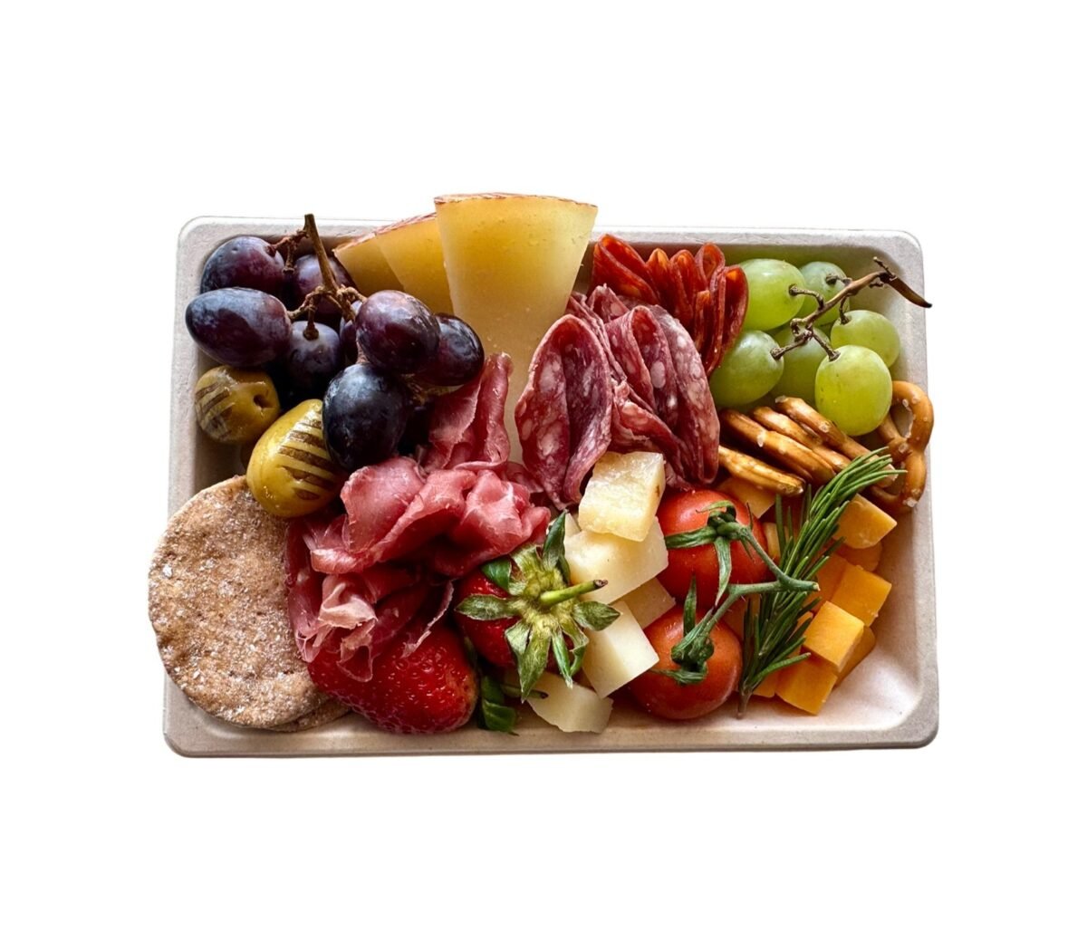 Single-Serve Charcuterie Mini Board - Image 1