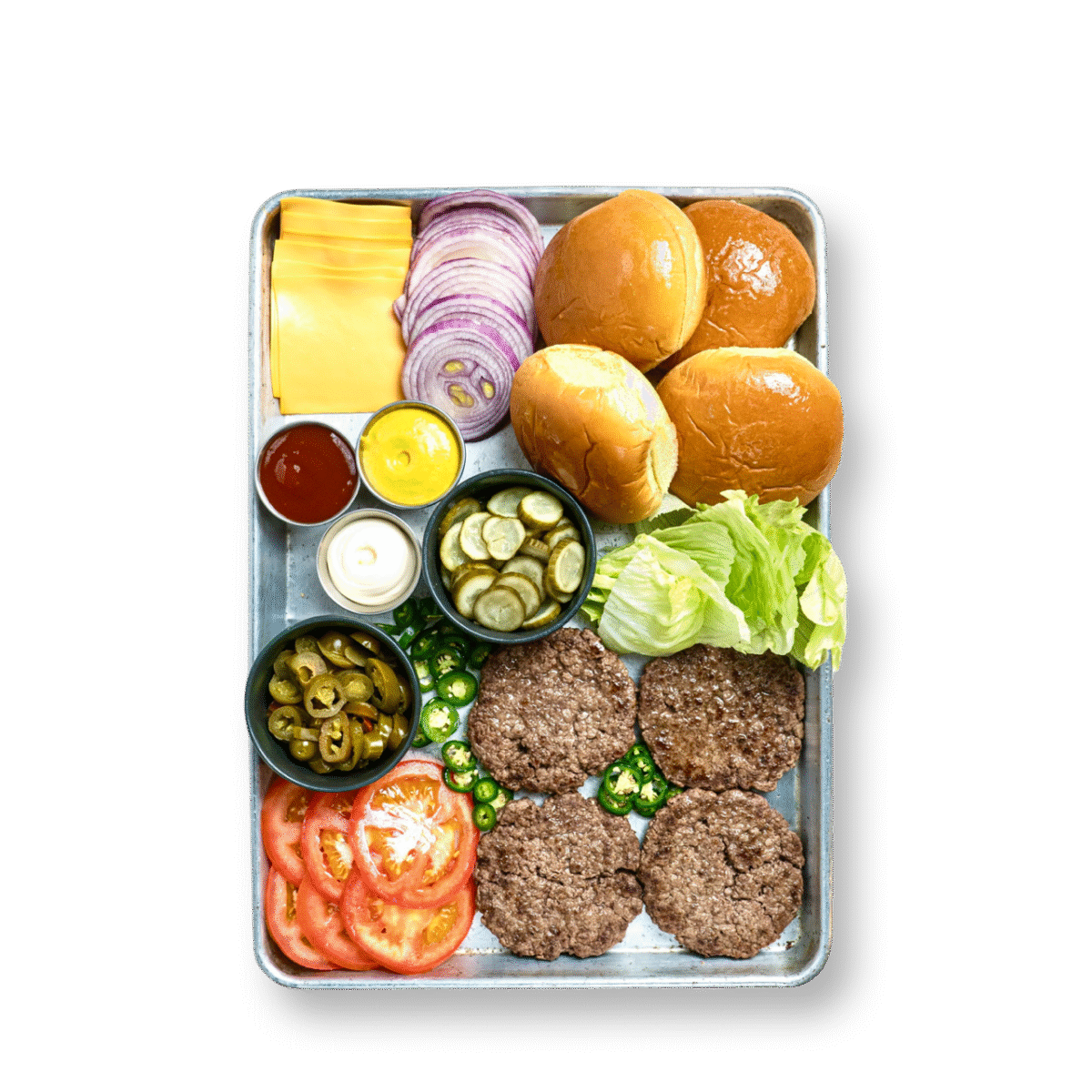The Lamb Burger Box for 4 - Image 1