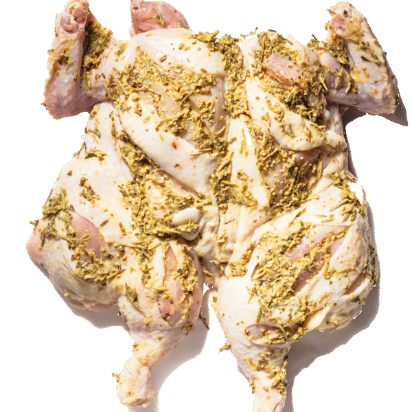 Herb & Butter Full Whole Chicken (1kg) Fresh Hormone-Free