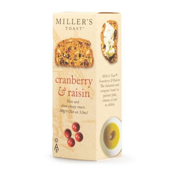 MILLER’S TOAST® CRANBERRY & RAISIN