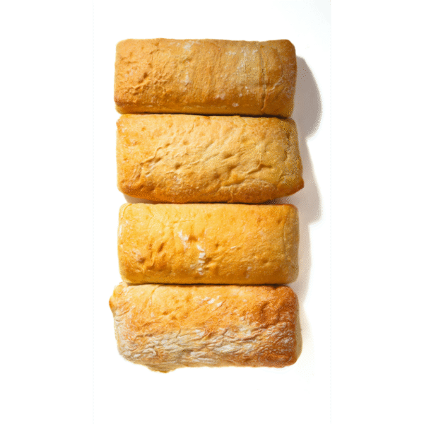 Artisanal Ciabatta Bread -(4 Pcs)( Frozen )