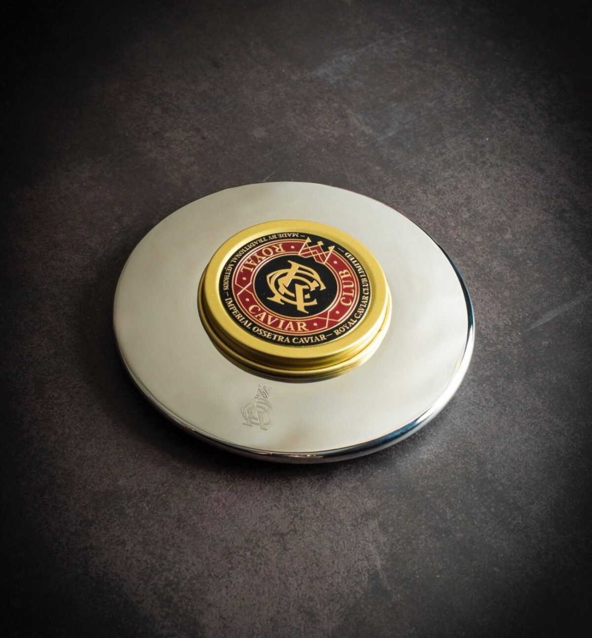 Silver Caviar Ring box - Image 1