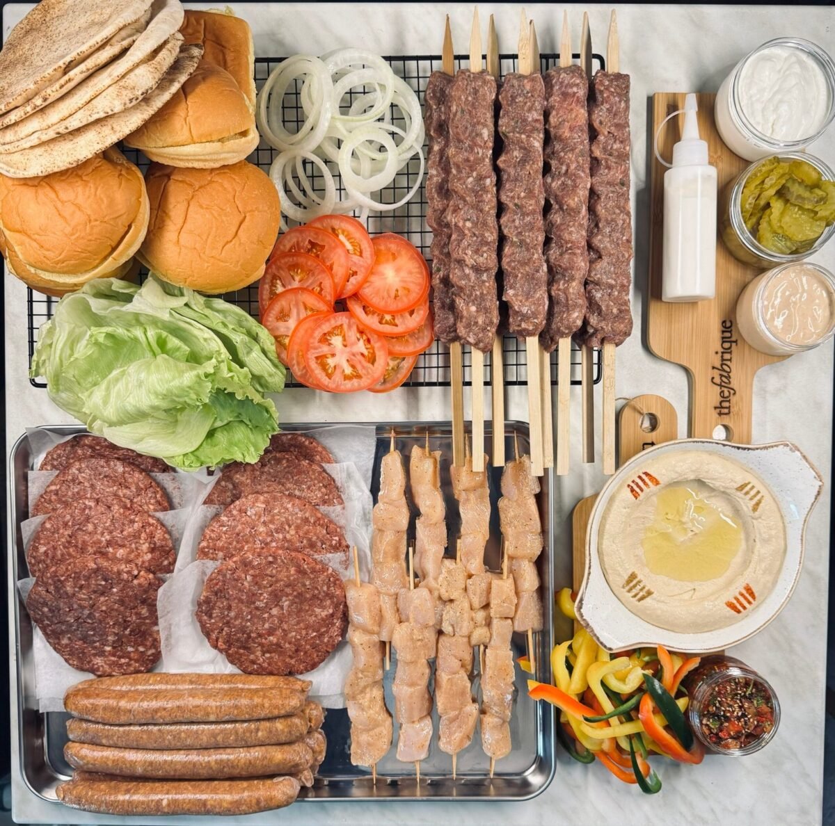 Dubai Desert BBQ Feast Box Serve Up to 12 People - Image 1