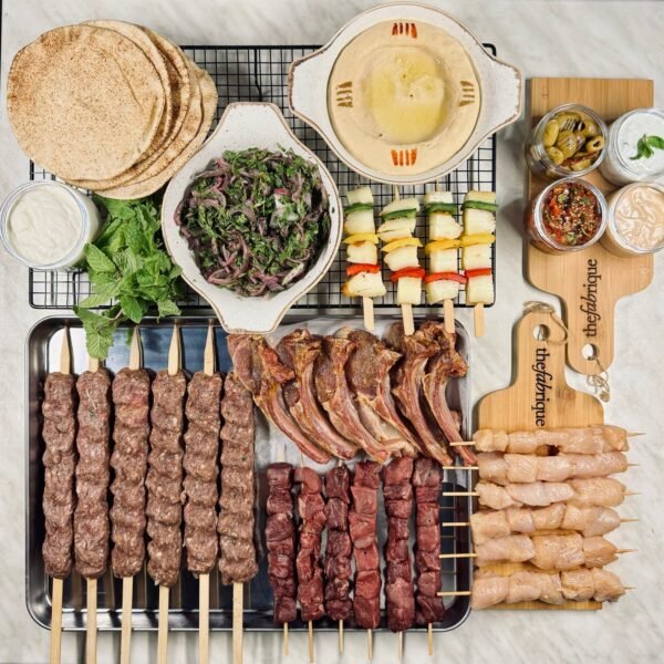 Middle Eastern BBQ Box Serve Up to 12 People