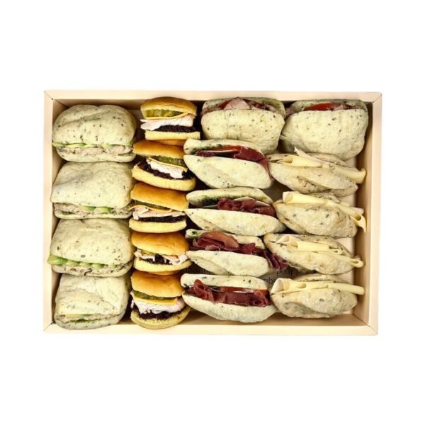 Assorted Mini Sandwiches Box of 20 Pieces