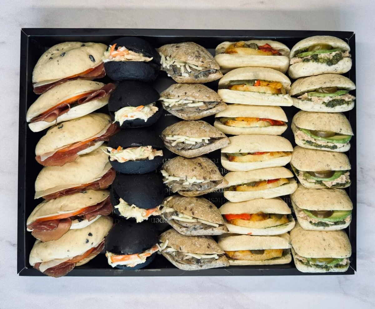 Assorted Mini Sandwiches Box of 30 Pieces - Image 1