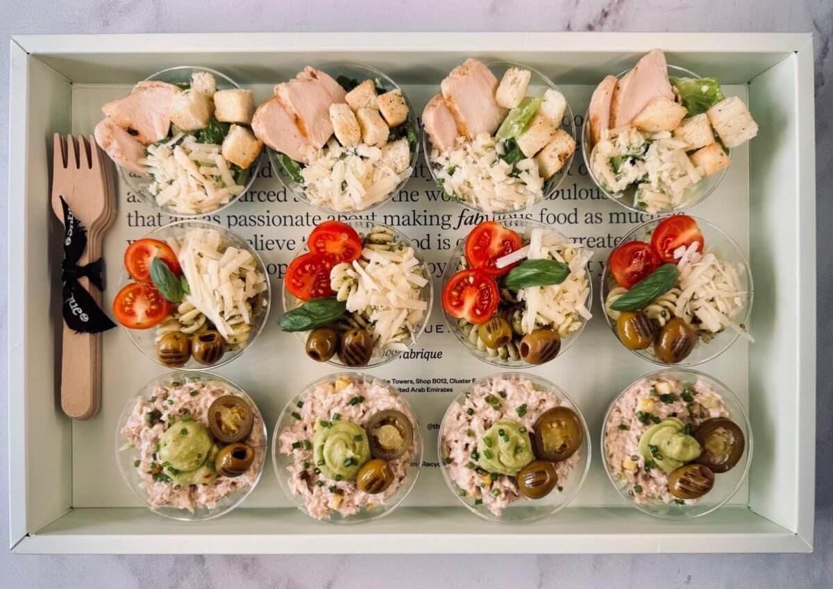 Assorted Mini Salads Box of 12 Pieces - Image 1