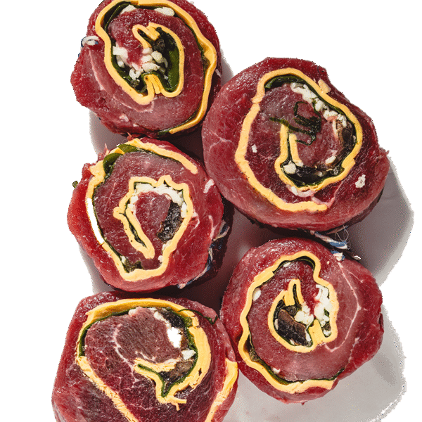 Stuffed Steak Rolls -(5 pcs)(Frozen)