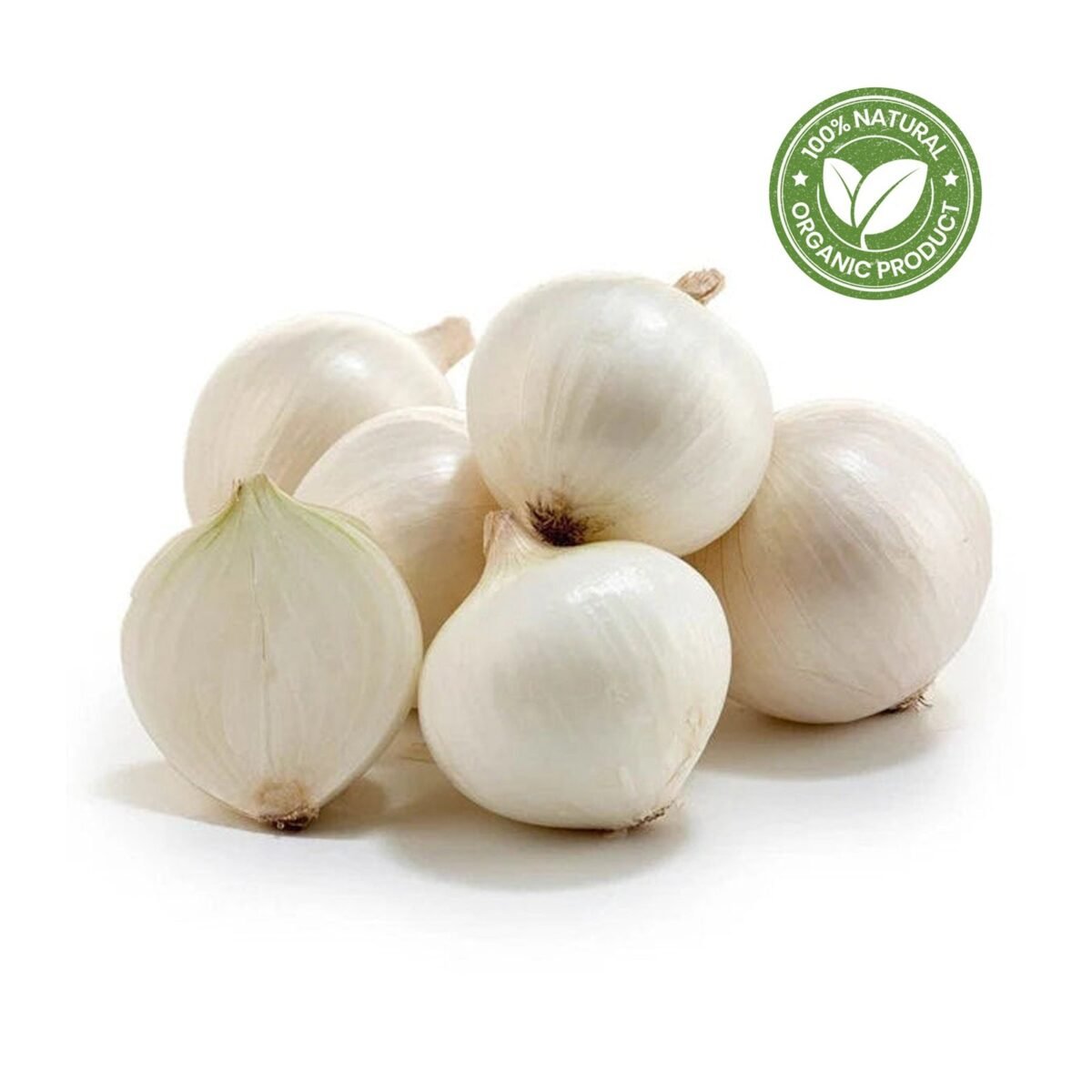 Organic Farm White Onion 450-500g - Image 1