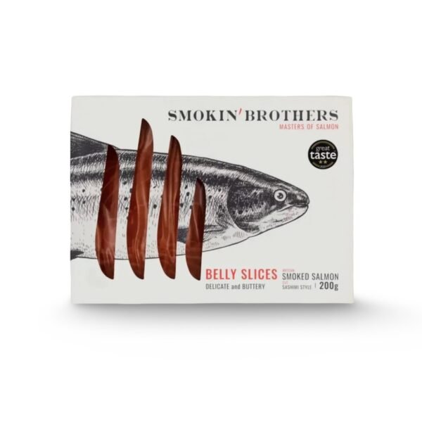 Belly Slices Smoked Salmon 200gr