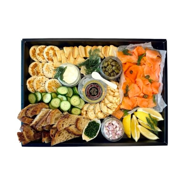 Royal Caviar Pairing Board
