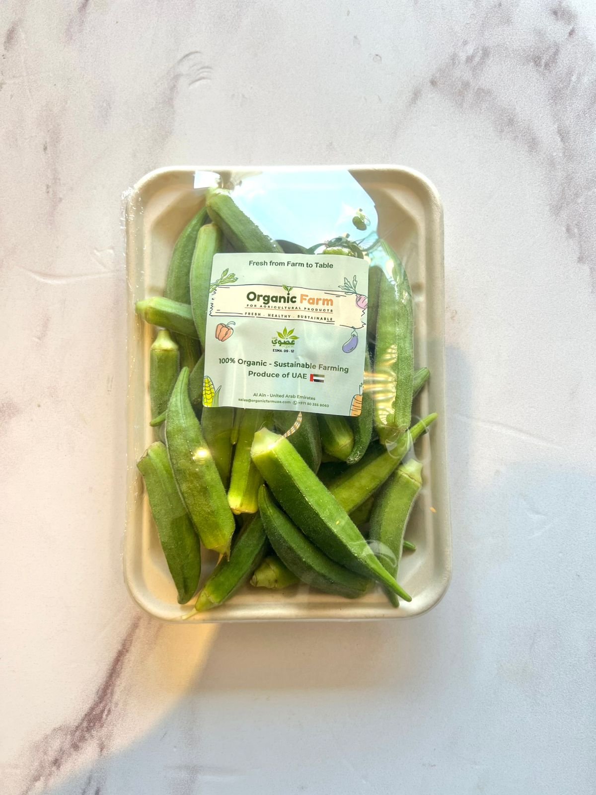 okra Organic Farm Kale 200-250g