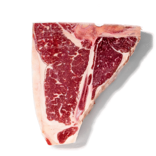 Angus T-Bone Steak~(1-1.2 kg) (Frozen)