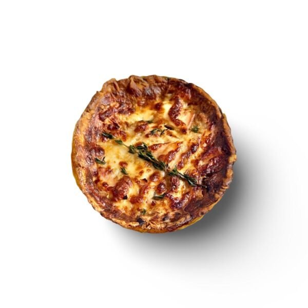 Turkey & Cheese Quiche -Frozen